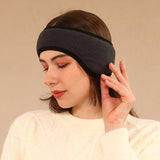1pc Soundproof Sleep Noise Reduction Sleeping Wrap Ear Protection Cotton Cloth Adjustable Warm Earmuff for Men Women