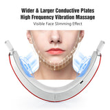 Home Electric V Shape Facial Lifting Device Machine Beauty Device Heating Vibration Facial Skin V Face Lift Belt V Face Massager