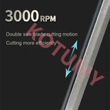 Electric Handheld 20CM/30CM hine 220V/18V Latex Pad Foam Sponge Cutting Saw
