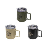 Mug Insulated 304 Stainless Steel Drinkware Rustproof Camping Cup Metal