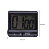 Digital Kitchen with Strong Magnet Back Stand Hanging Hole Loud Alarm Large LCD Display Cooking Timer Clock