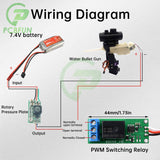 RC Model Aircraft PWM Electronic Module Navigation Light Controller 1CH Relay 5V-12V Universal Switch
