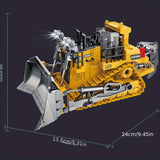 Children's Alloy Remote Control Excavator Simulation Digger Charging Model Remote Control Engineering Vehicle Model