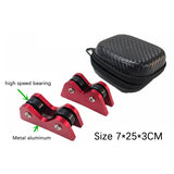 2Pcs Checker,Pool Billiard Cue Snooker Club Roller Straighess Detector Checker Inspect Tool