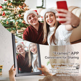 21.5-Inch WiFi Photo 1920*1080P IPS Touch Screen Cloud Digital Picture Frame 16GB Storage Share Photos via APP