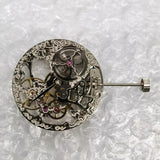 17 Jewels Sier Full Skeleton Hand-Winding Replacement Durable for ETA 6497 Watch Movement Repair Tool Parts