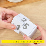 Cube Kitchen with 10 Different Time Settings Digital Countdown Alarm Flip Timer for Game Workout Office Classroom Training