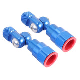 4Pcs 7/8 Inch F-7/8 Inch M Airless Spray Machine Swivel Joint Adapter Silver Swivel Joint For Wagner/Graco Paint Sprayer