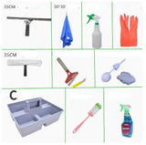 Sundries Plastic Portable Tool Box Storage Multifunctional Grocery Basket Household Cleaning Tools
