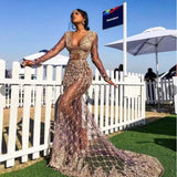 Fashionable new fishtail long dress, luxurious temperament, party evening dress for direct sale