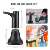 Automatic Electric Water Gallon Pump 19 Liters Drink Dispenser for Kitchen Office Outdoor USB Rechargeable
