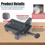 Versatile Mounting Jig Cabinet Door Installation Positioner with Handle Woodworking Tool for Effortless Alignment