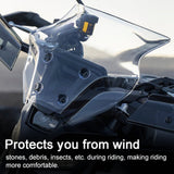Motorcycle Windshield - Front Windscreen Protector, Air Wind Deflector, Modification Accessory Replacement for MT-09 SP 2024.