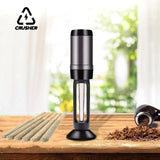 CRUSHER Electric Herb Grass Grinder Horn Tube Roll Paper Filg hine Spice Herbal Crusher Tobacco Shop Smoking Accessories