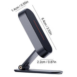 Collapsible Suction Cup Holde With Nano Jelly Adhesive Paste 360 Mobile Phone Holder Car Navigation