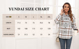 Women's Long Sleeve Striped Plaid Long Sleeve
