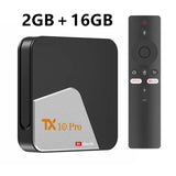 TX10 PRO Smart Box Android 13 Allwinner H313 Quad Core 2.4G Dual Wifi 8K HD 10 Bluetooth 5.0 2GB 16GB Media Player TV BOX