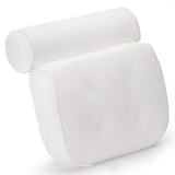 Non-Slip Cushioned Bath Tub Spa Bathtub Head Rest Pillow With Suction Cups For Neck Back Bathroom P82