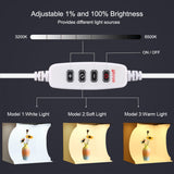30cm SoftboxFoldable LED Ring Light Box Lighting Tent + 6 Backdrops for Photo Studio kits