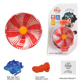 Alloy Flashing Children's Funny Toy Yoyo for Kids and Beginners Metal Yo-Yos Outdoor Toys Accessories