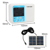 Intelligent Watering Device Garden Drip Irrigation Device Double Pump Controller for Plants Solar Energy Timer System Automatic