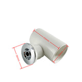 36mm Cover 32mm Ultra-thin Massage Chromed PVC Bathtub Bubble Hot Tub Water Jet Nozzle
