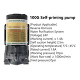 24V 75G 100G Pure hine Diaphragm Booster Self-priming Household Purifier Water Pump Copper Motor Universal