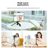 Universal Tripod Mount Smartphone Tablet Holder Clamp Cold Shoe for iPad Mini/i Phone 15/14/13/12/11
