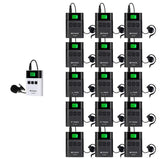 TT122 Explainer Set Multi person Team with Charging Box Tour Guide Conference Explanation Museum