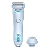 2 in 1 Bikini Women Waterproof Electric Razor USB Rechargeable 800 mAh Battery Pubic Trimmer for Legs Body Hair