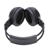 2 x Double Infrared Stereo Wireless Headphone Headset IR Car DVD Player Headrest Black