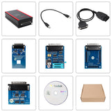 IPROG Pro V86 - ECU Programmer Key Tool with Adapters. Supports IMMO Replace. Alternative to Carprog/Tango/Digiprog.