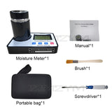 Grain Moisture Meter for 14 Kinds Grains Smart Moisture Tester Digital Display Coffee Cocoa Beans Wheat Corn Moisture Analyzer