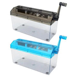 Portable A4 Paper Shredders Document Strip Cutting hine Manual multiple sheets paper Shredder For Desktop Household Office