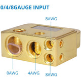 Car Terminal Connectors Voltmeter Positive Negative Shim Battery Post Clamp Cable Ends for Auto Camper Trailer