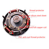 Miniature permanent magnet all copper wire 500 watts small hydroelectric generator home AC 220V mute