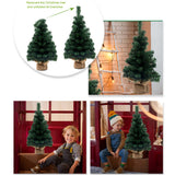 Mini 40CM/50CM Christmas Artificial Tree Festival Supplies DIY Ornaments for Home Party Bar Dropship