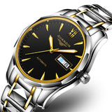GUANQIN Men's Watch Japanese Automatic Mechanical NH36 Sapphire Movement Men's Waterproof Watch Montre Homme Stainless Steel
