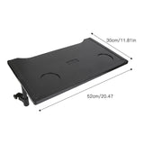 Tray Table Portable Cup Holders Wheelchair Desk Lap Board Universal Fit 2cm Diameter Vertical Tubes for Eating