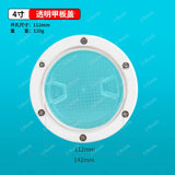 1Transparent cover yachts, 4-inch/6-inch handhole hatch cover, circular deck plate accessories for marine yachts