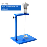 5 gallon lifting industrial paint pneumatic aluminum alloy mixer portable mixing tool