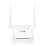 R312 4G Wireless WIFI Portable External Antenna, DC Powered Card Insertion Router, Home Router With Built-in Battery