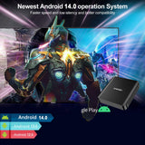 TV98 ATV Plus Smart TV Android 14 Allwinner H313 4G 5G Dual WiFi BT5.0 8K 4K HD Media Player Set Top Box 2G 16G iptv