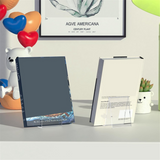 8 Pack Acrylic Stand, Clear Easel Display, Book Holder, Display Stand for Album,CD,Picture,Plate