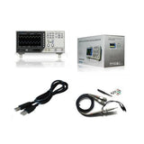 Hantek MSO5074F USB Digital Benchtop Oscilloscope 70Mhz Bandwidth 4 Channels 1M Record Length 200MSa/s Sample Rate 7" TFT LCD