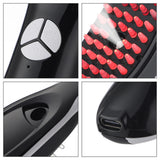 Electric Spray Massage Growth Vibration Head Massager Brush LED Anti Hair Loss Scalp Liquid Medicine Atomizing Comb
