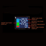 3500W/4500W/5500W Pure Sine Wave Inverter 24/48/60/72V to 220V Power Solar Inverters Voltage Converter Transformer LCD Display