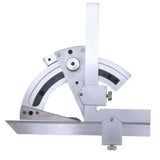 Hi-quality Carbon Steel Universal Bevel Protractor 0-320 Degree Angle Measuring Ruler Tools Accuracy of 0.02