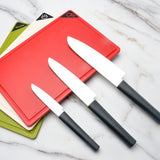 Knife Smart Knives for Kitchen Cutting Boards Set Chopping Board with Holder
