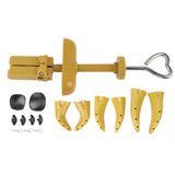 Shoe Tree Firm Wear-Resistant Shoe Stretcher Alloy ABS Professional Powerful Flexible with Support Sheet for Shoe Shop for Home